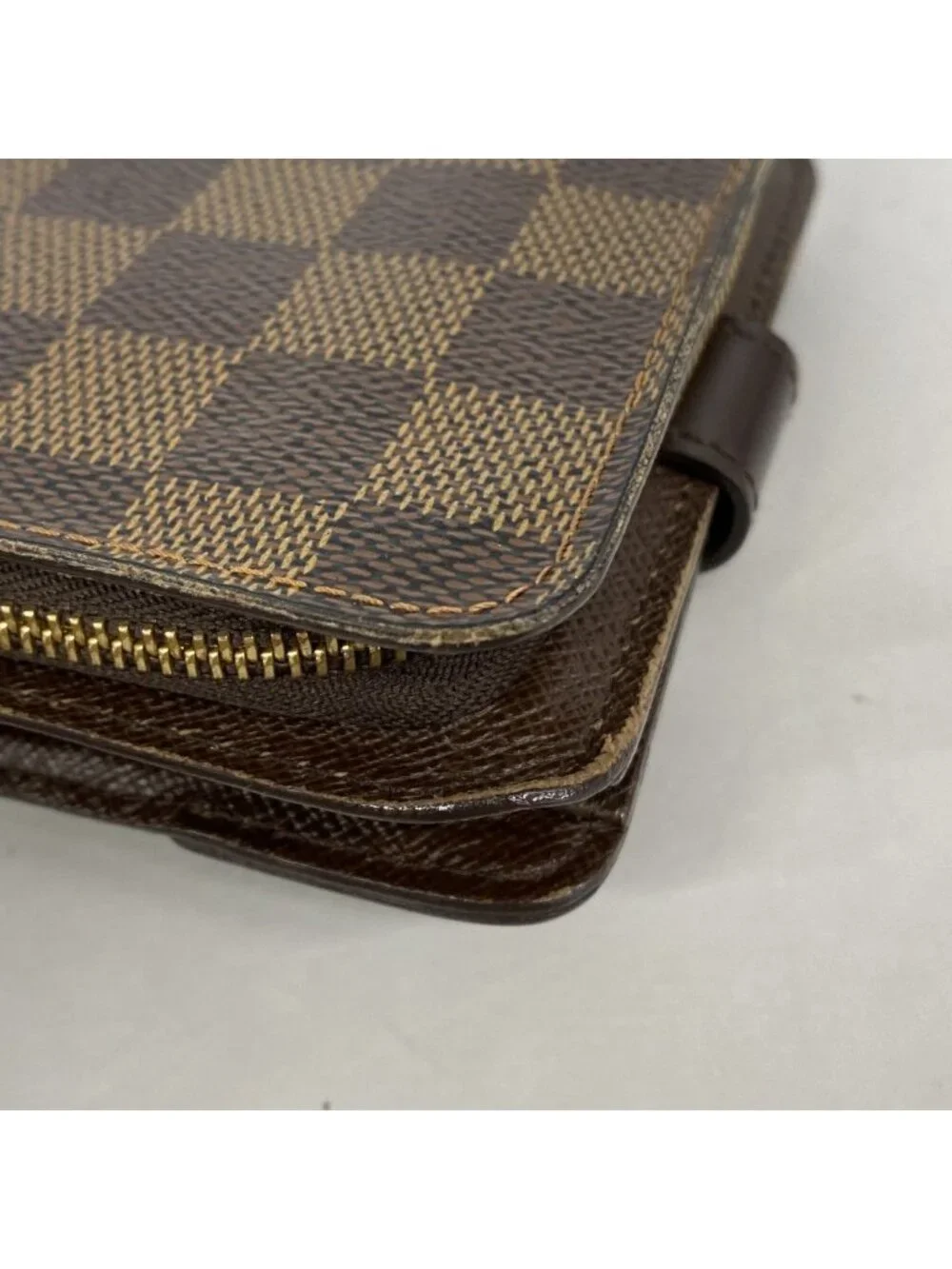 Louis Vuitton Wallet Damier Compact Zip Ebene